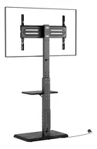 Comprar Soporte Universal Para Tv De Piso Con Toma De Corriente