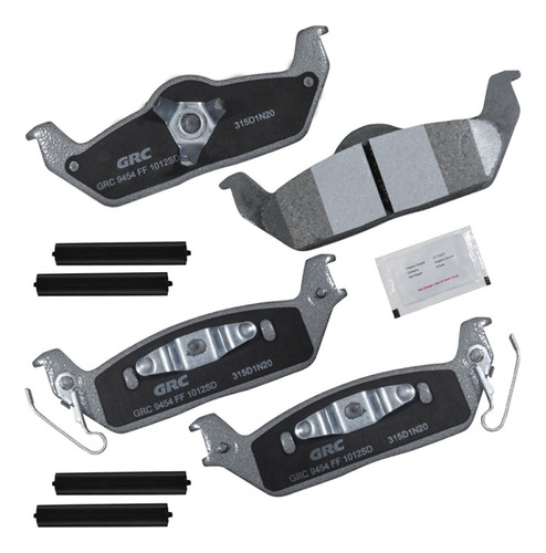 Balatas Traseras Grc Gprd1012sd, Cerámica Varios Modelos