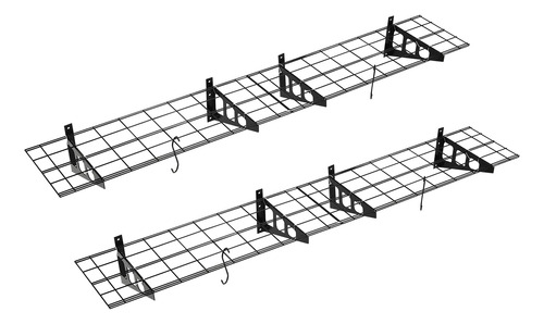 Estanteria Garaje Montada Pared 2 1 X 6 Pie Organizador Para