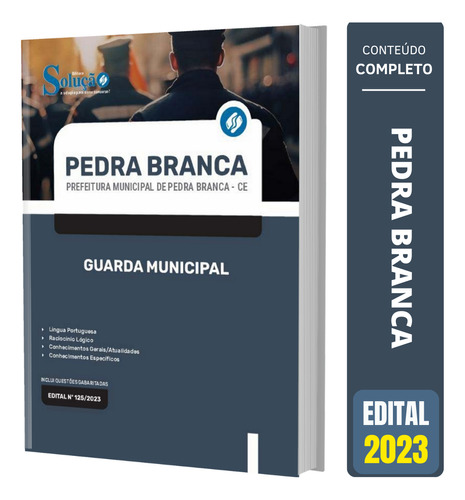 Apostila Guarda Municipal Concurso Pedra Branca Ce