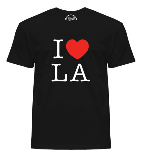 Playera I Love Los Angeles Corazon Souvenir T-shirt