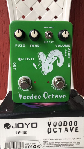 Pedal Fuzz Joyo De Guitarra Análogo, Efecto Fuzz