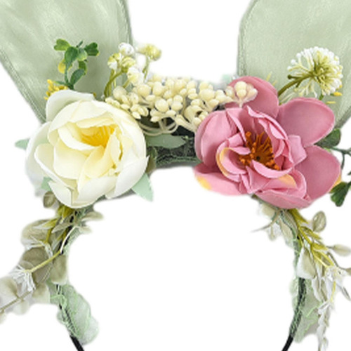 Diadema Con Orejas De Conejo, Tocado Para Fiesta,