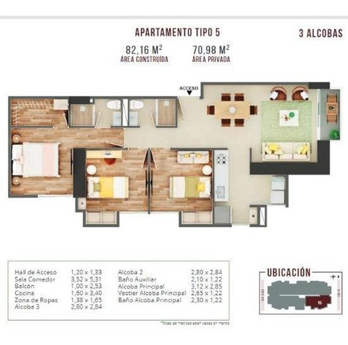 Imagen 16 de 25 de Venta Apartamentos Alpes Pereira