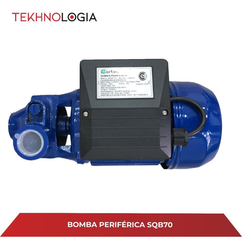 Imagen 5 de 10 de Bomba Elevadora De Agua 3/4hp Sqb70 40l/min 42mt Wortec