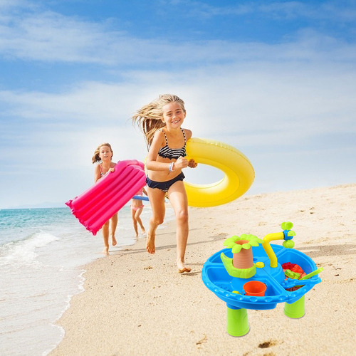 Nuevo 1 Juego De Juguetes De Mesa De Playa For Niños,