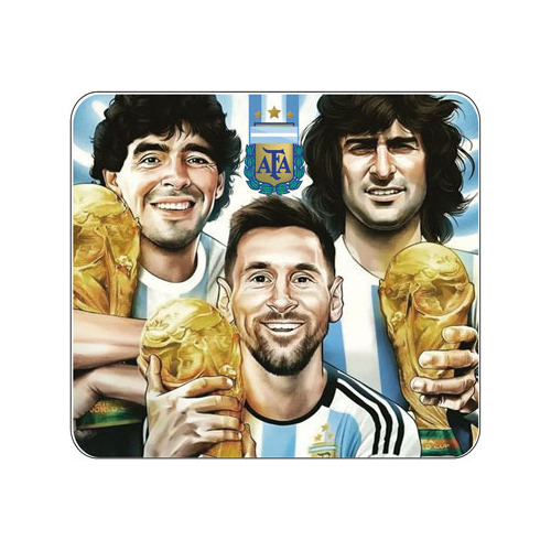 Mousepad Messi Maradona Kempes Seleccion Argentina  1148