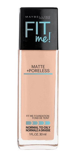 Base Fit Me Matte +poreless Foundation Nude Beige