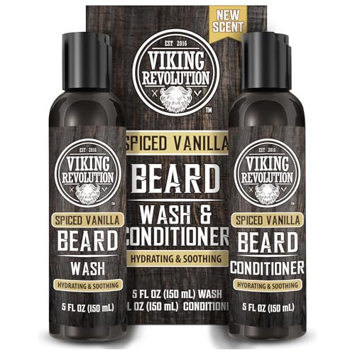 Viking Revolution Acondicionador Para Barba Y Lavado De Barb