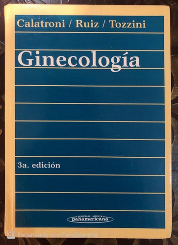 Libro Ginecologia 3ra Edicion