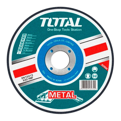 Disco Abrasivo De Corte Para Metal 355mm Total Tac2213551 P