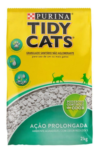 Areia Higiênica Para Gatos Tidy Cats Purina 2kg