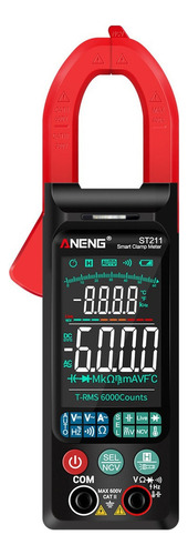 . Pinza Amperimétrica Aneng St211 6000 Counts Ac D