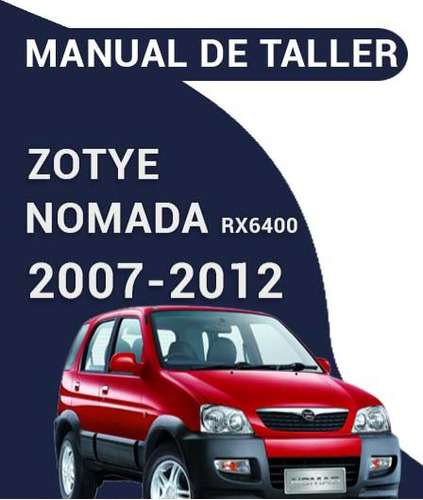 Manual Zotye Nomada