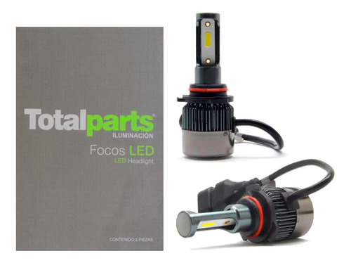 Kit Luces Led 9006 Hb4 Aluminio 2 Focos Led