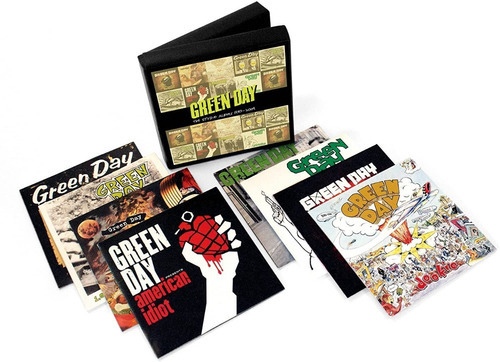 Green Day The Studio Albums 1990 2009 8 Cds Box