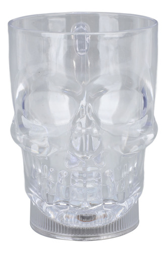 Taza Up Skull Para Halloween, 20 Onzas, Led, Abs, Luces Colo