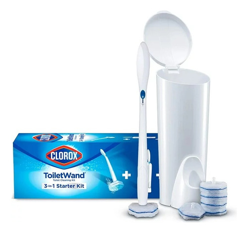 Kit Clorox Toiletwand 6refills Starter Incluye Base American