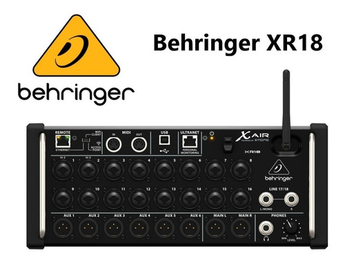 Consola Behringer Xr18 En Caja Nueva (Usado)