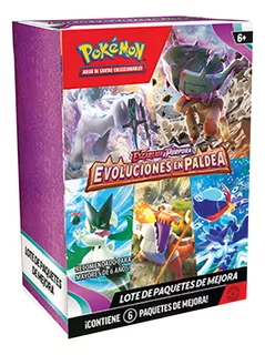 Cartas Pokemon Tcg - Paquetón Paldea 60 Cards (español)