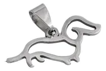 Comprar 4 Dijes Perro Salchicha Calado Acero Quirurgico X Mayor