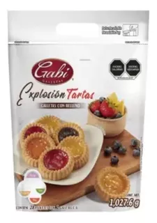 Galletas Gabi Explosion Tartas Con Relleno 1.027 Kg