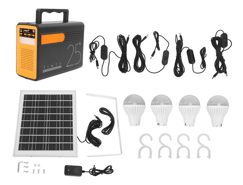 Generador Solar Exterior, Estación De Energía Portátil De 12