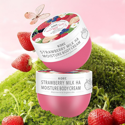 Ae Crema Corporal Hidratante Leche De Fresa