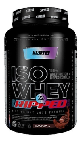 Iso Whey Ripped Star Nutrition. Proteina Con Quemador, Monte Grande.