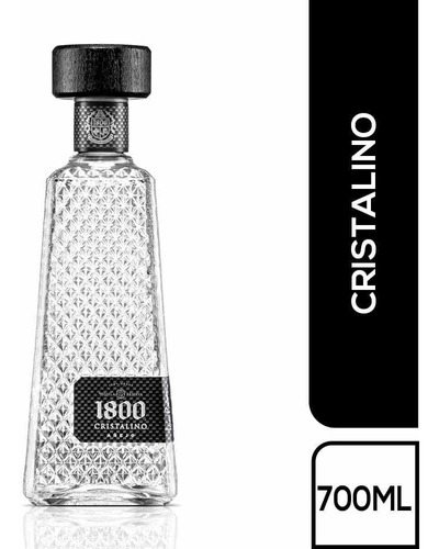 Tequila 1800 Añejo Cristalino 700 Ml, - mL a $507