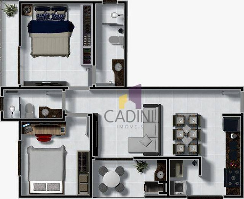 Imagem 6 de 6 de Apartamento À Venda - Coqueiral - Cascavel/pr - Ap0538