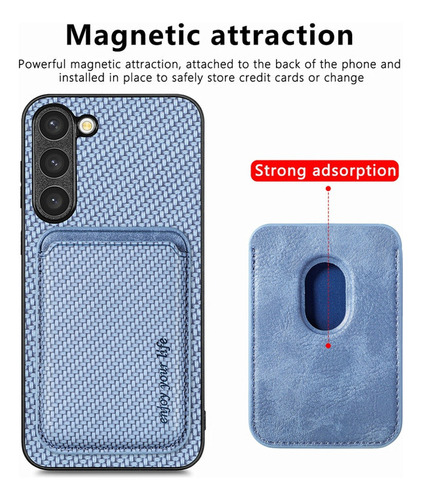 Y1b Wireless Charging Case With Card Slot For Samsung