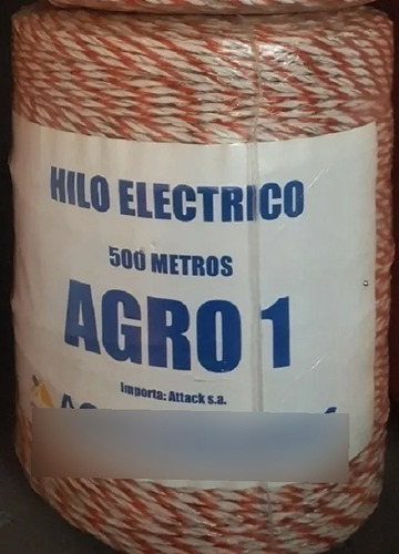 Imagen 1 de 4 de Hilo, Piolín Eléctrico Para Pastoreo Y Electrificador Calida