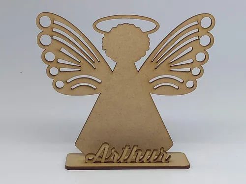 comprar 20 Lembrancinha Personalizada Maternidade Nome Anjinho 8