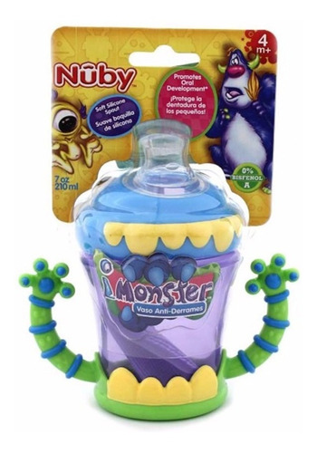 Vaso Con Asas Monster De Nuby Punto Bebe