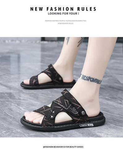 Sandalias De Playa Para Hombre, Pantuflas De Verano Para Dos
