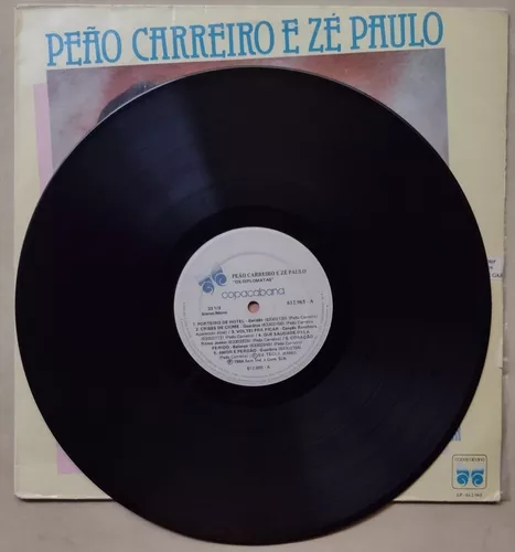 Disco de Vinil - Peão Carreiro E Zé Paulo-os Diplomatas º - Vinil Records