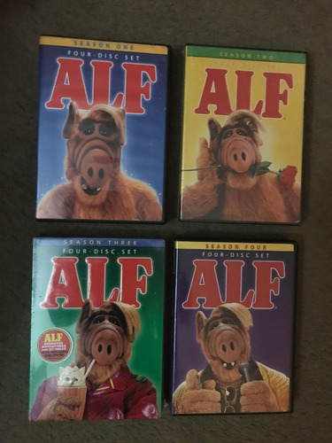 Alf En Dvd Temporadas 1, 2 , 3 Y 4 