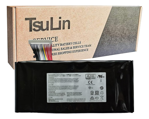 Tsulin Bty-l77 Batería De Repuesto Para Portátil Msi Gt72