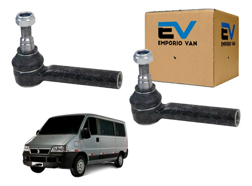 Par Terminal Direcao Ducato 2003 Até 2017 Rosca Grossa
