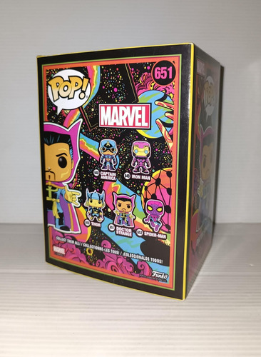 Funko Pop Doctor Strange 651 Target Black Light (Usado)