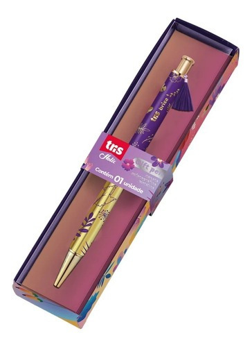 Caneta Tris Brisa Holic Garden Corpo Metalico Gift Pen