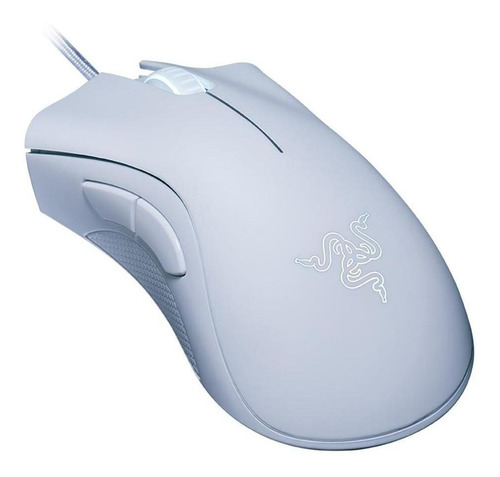 Imagen 2 de 7 de Mouse gamer de juego Razer DeathAdder Essential blanco
