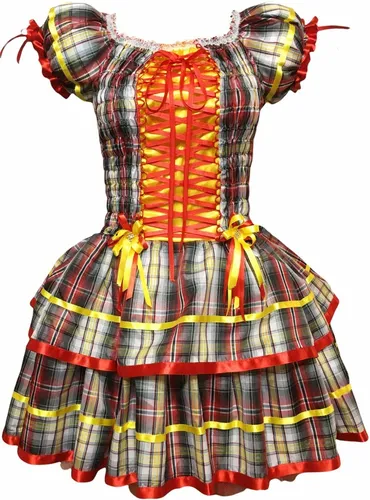 Vestido de festa junina adulto mercado livre 2025