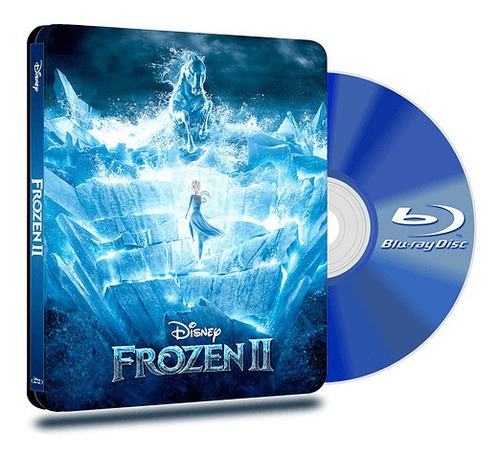 Steel Book Blu Ray Frozen 2 + Dvd
