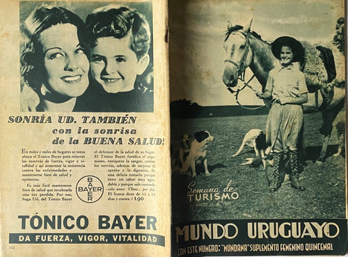 Mundo Uruguayo N°935 River Ganó Copa Río De La Plata 1937