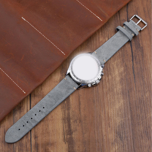 Correa De Muñeca Correa De Reloj De Pulsera De 20mm Gris
