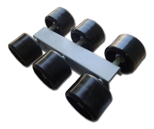 Cama 6 Rodillos Para Trailer Nautico Lancha Bote Env Gratis