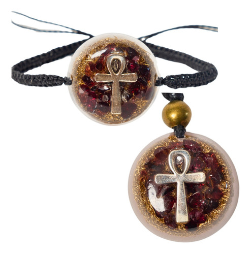 Orgon Cruz Ankh En Collar Y Pulsera Conjunto