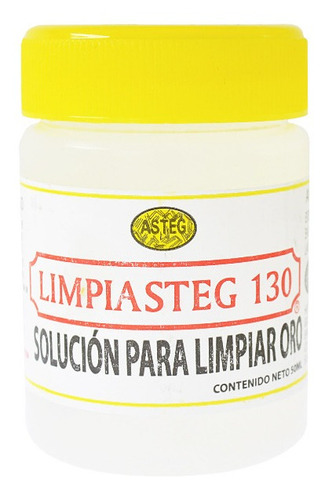 Líquido Limpiador Limpiasteg 130 Para Oro 50 Ml